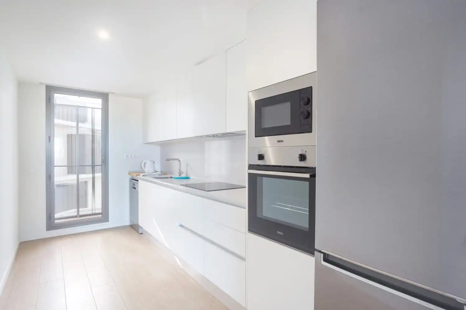 Cocina de Apartamento en venta en Dénia con Aire acondicionado, Calefacción y Jardín privado