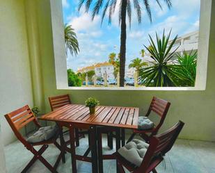 Terrace of Study to rent in Benalmádena  with Air Conditioner, Terrace and Swimming Pool