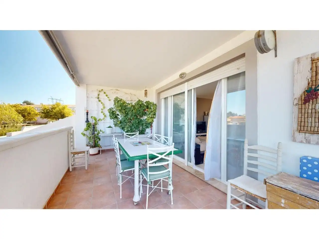 Terrassa de Casa o xalet en venda en Turís amb Aire condicionat, Calefacció i Jardí privat