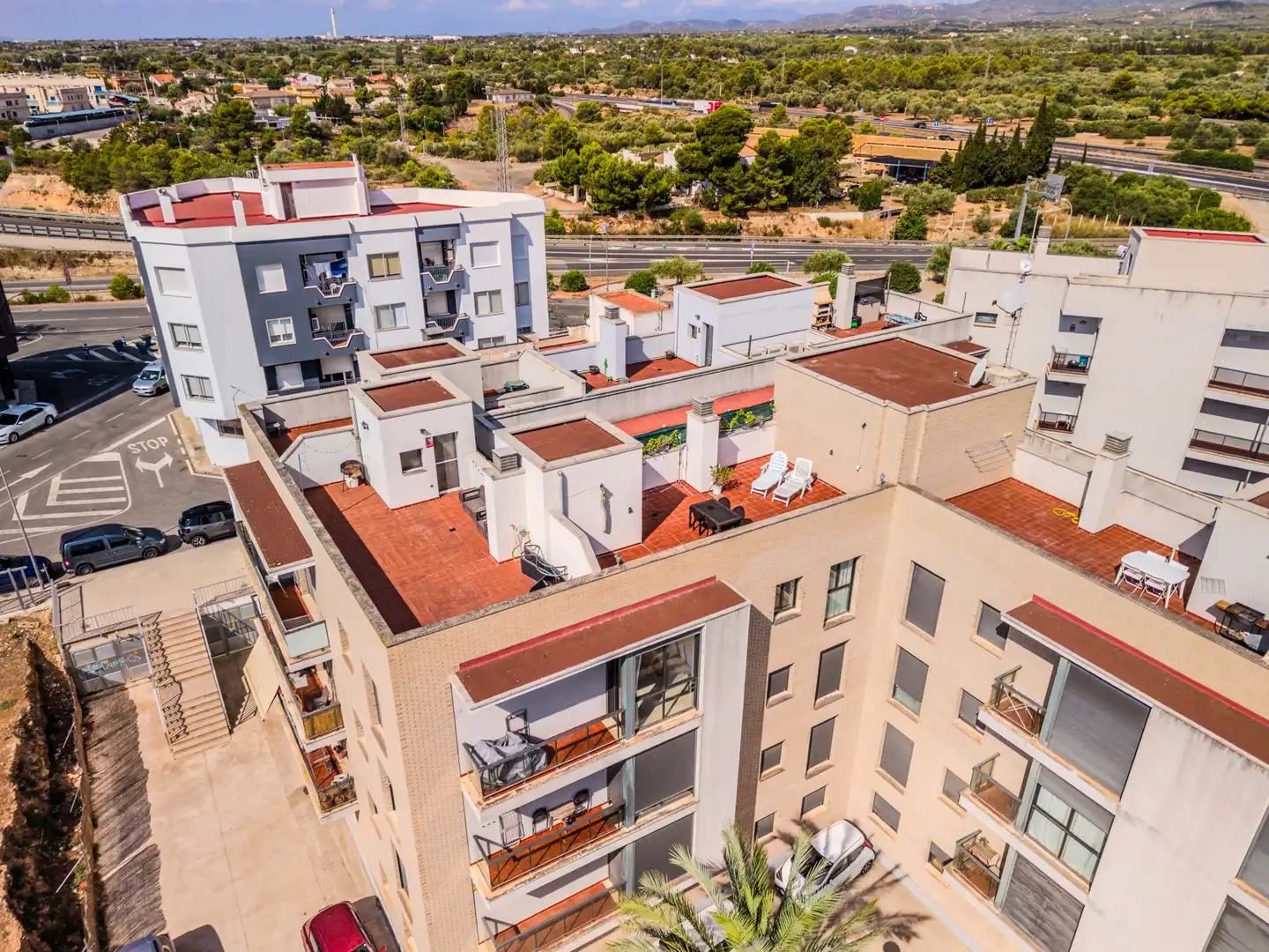 Exterior view of Duplexes for sale in L'Ampolla  with Air Conditioner, Heating and Terrace