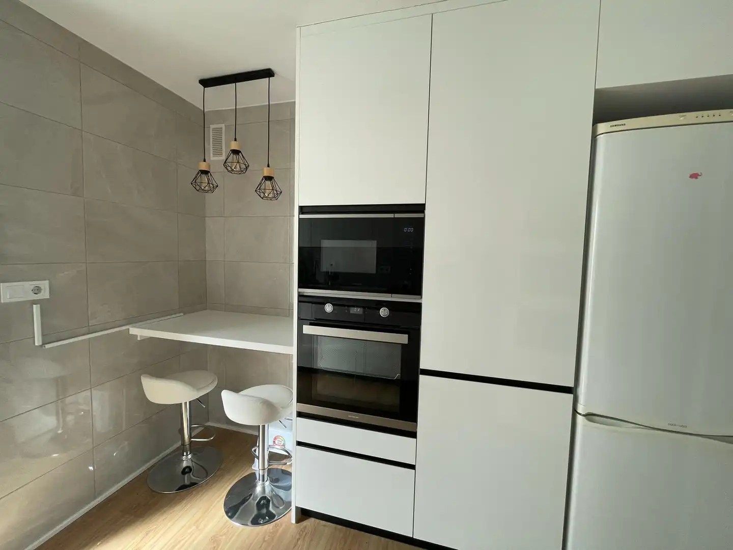 Kitchen of Flat for sale in Mazarrón  with Air Conditioner, Storage room and Balcony