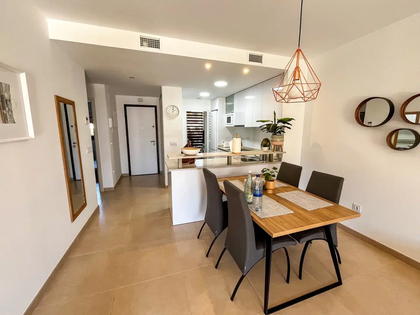 Dining room of Apartments for rent in Orihuela  with Air Conditioner, Terrace and Furnished