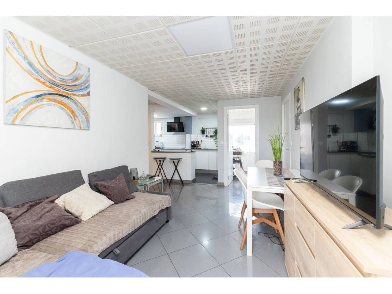 Living room of House or chalet for sale in Xirivella  with Air Conditioner and Terrace