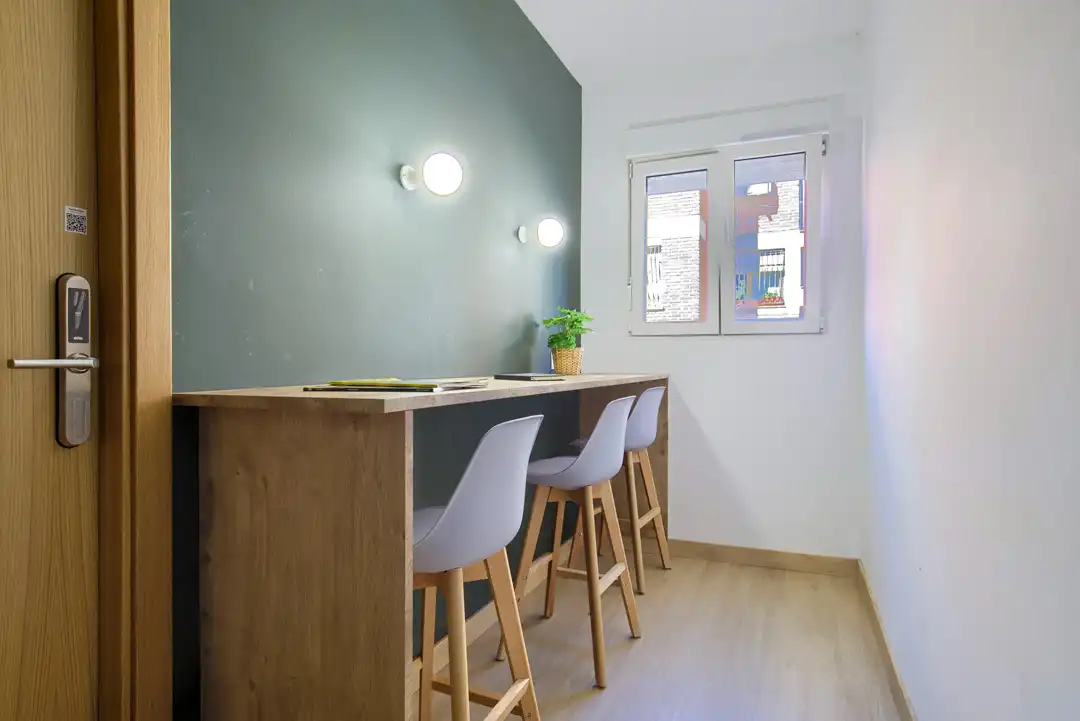 Kitchen of Houses for share in Madrid  with Air Conditioner, Heating and Terrace