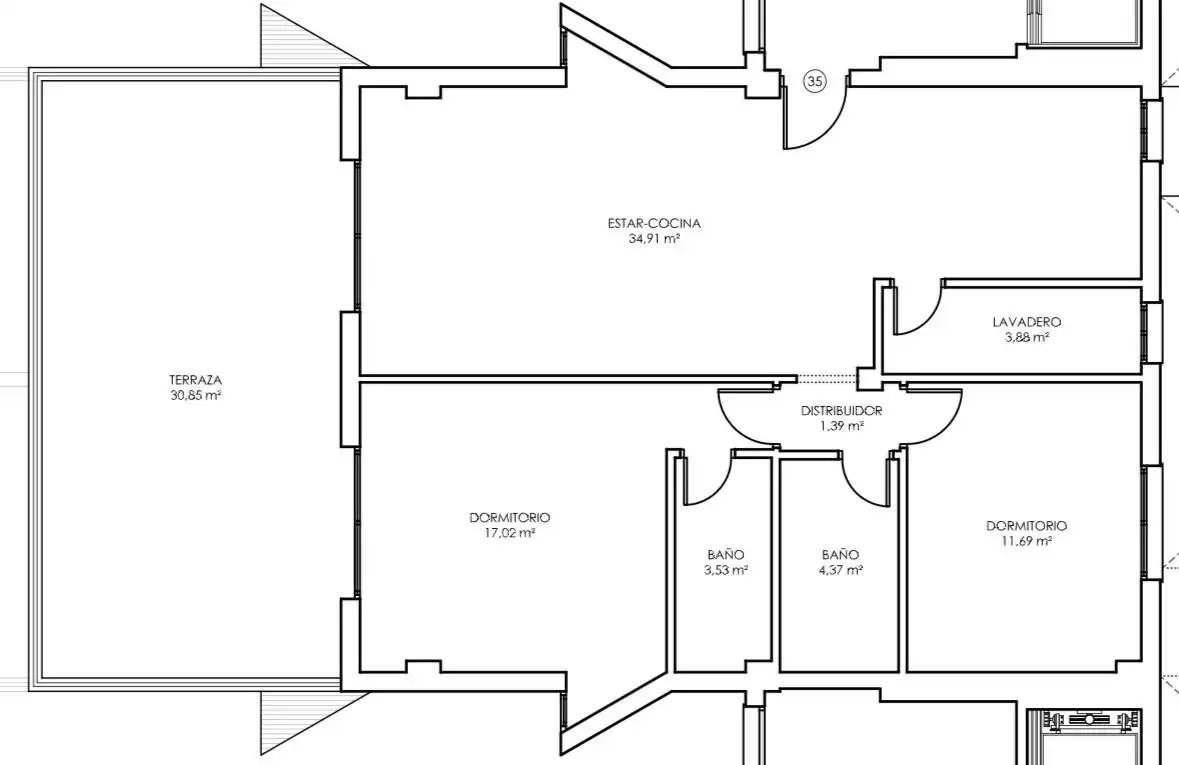 Penthouse mit Pool zur Miete in Cenes de la Vega, imagen 33