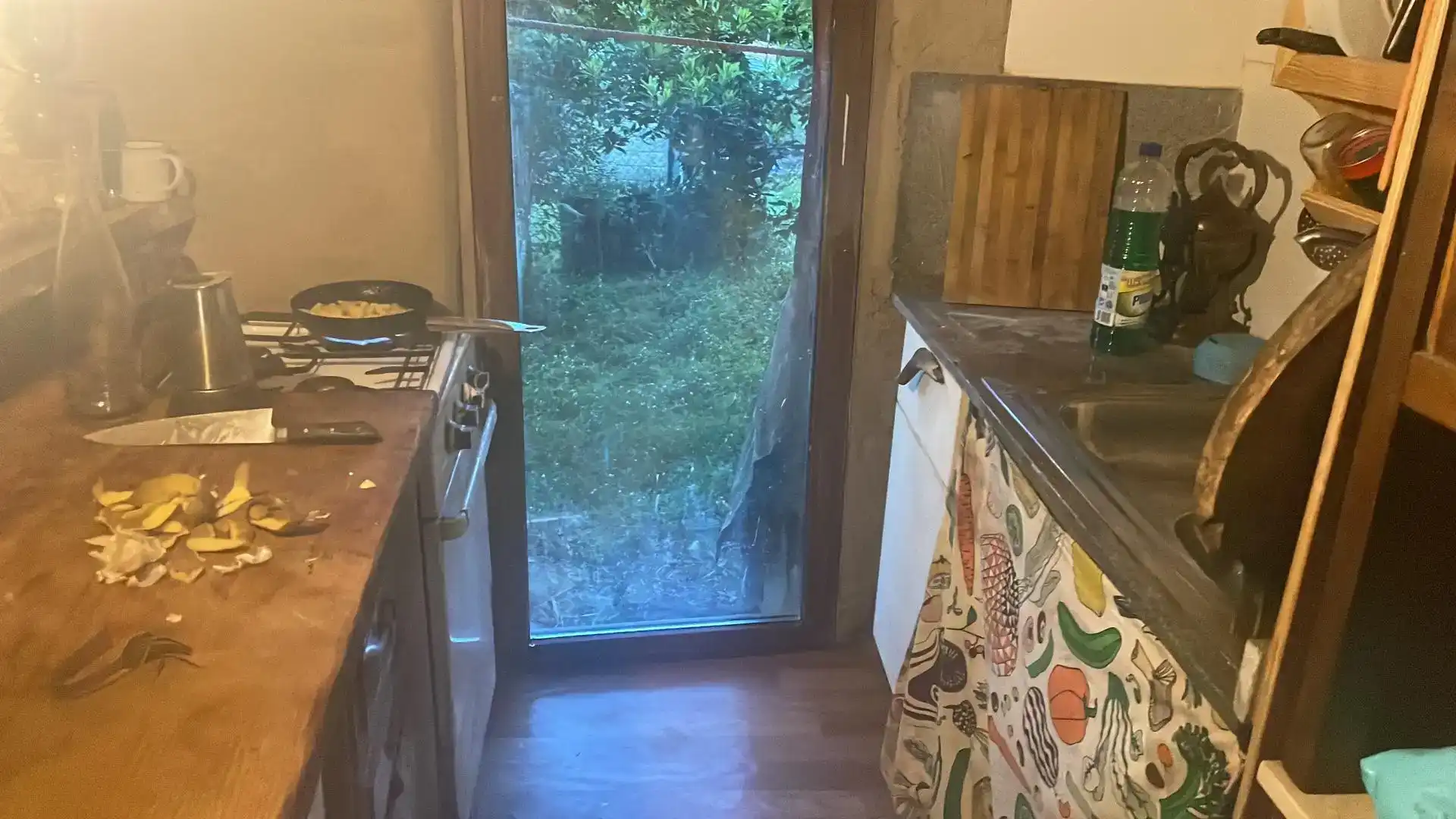 Küche von Country house zum Verkauf in Moaña mit Schwimmbad
