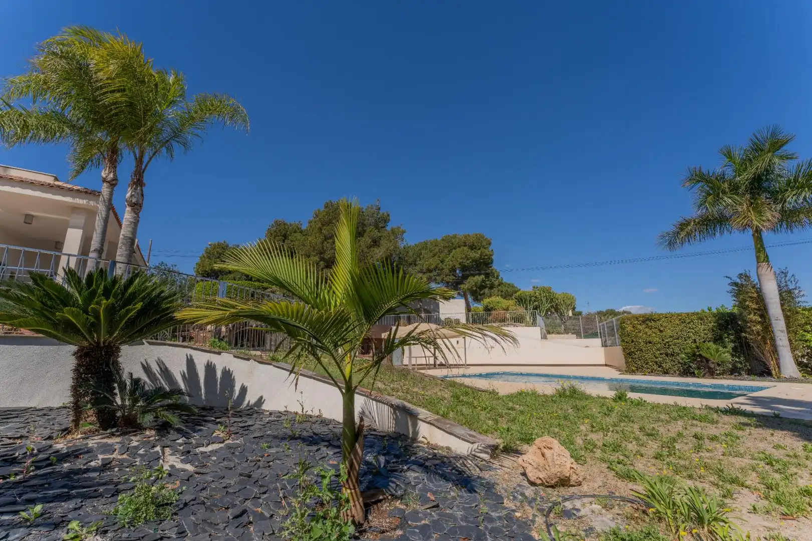 Jardín de Casa o chalet en venta en Elche / Elx con Aire acondicionado, Calefacción y Jardín privado