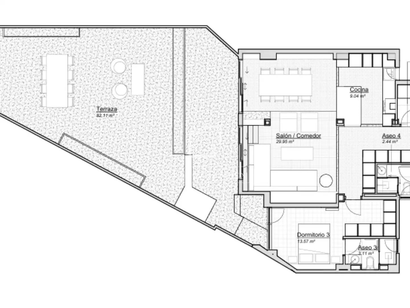 Piso en venta en Valencia con Aire acondicionado, Terraza y Amueblado