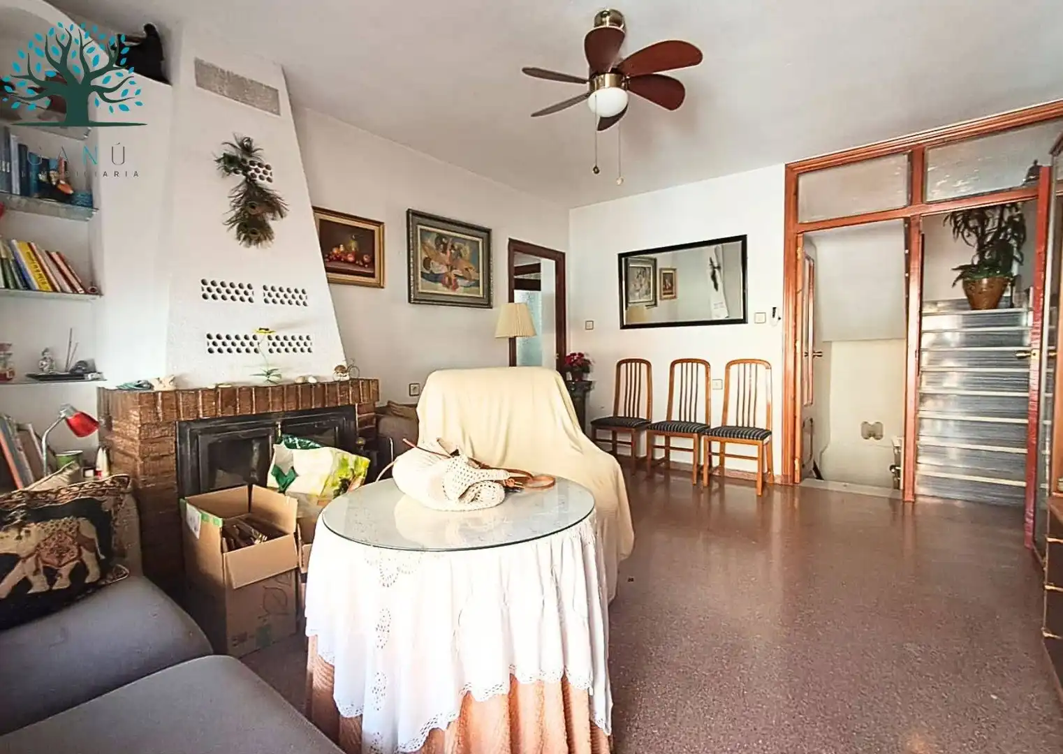Sala d'estar de Dúplex en venda en Mazarrón amb Aire condicionat, Terrassa i Traster