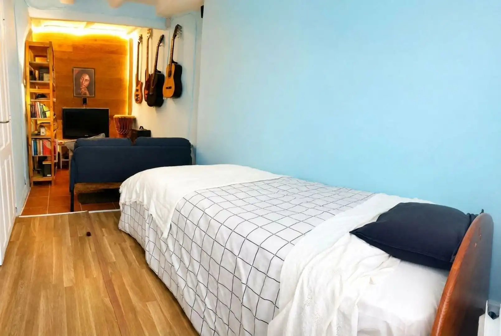 Schlafzimmer von Country house zum Verkauf in Terrer mit Heizung und Abstellraum