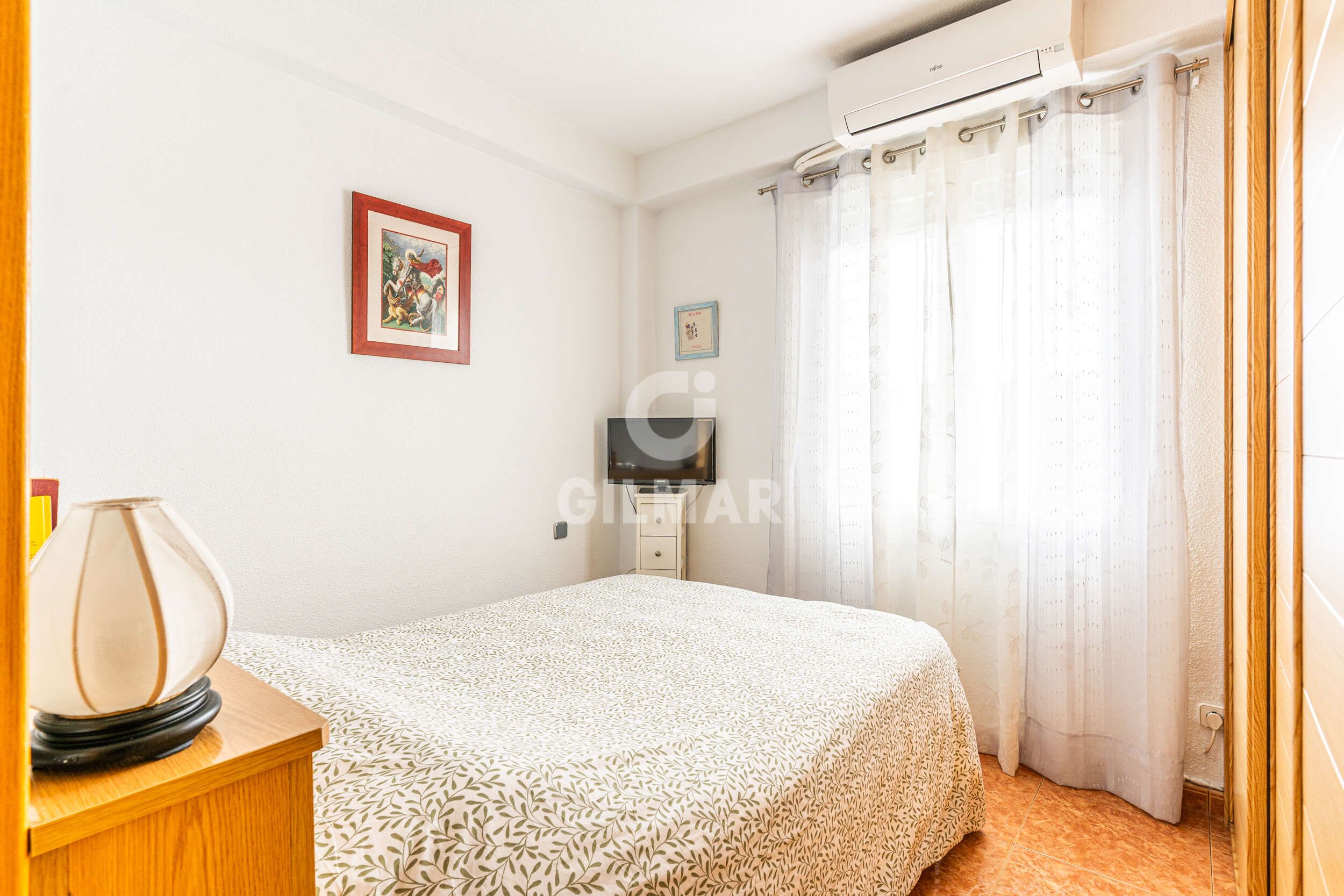 Bedroom of Flat for sale in  Madrid Capital  with Heating