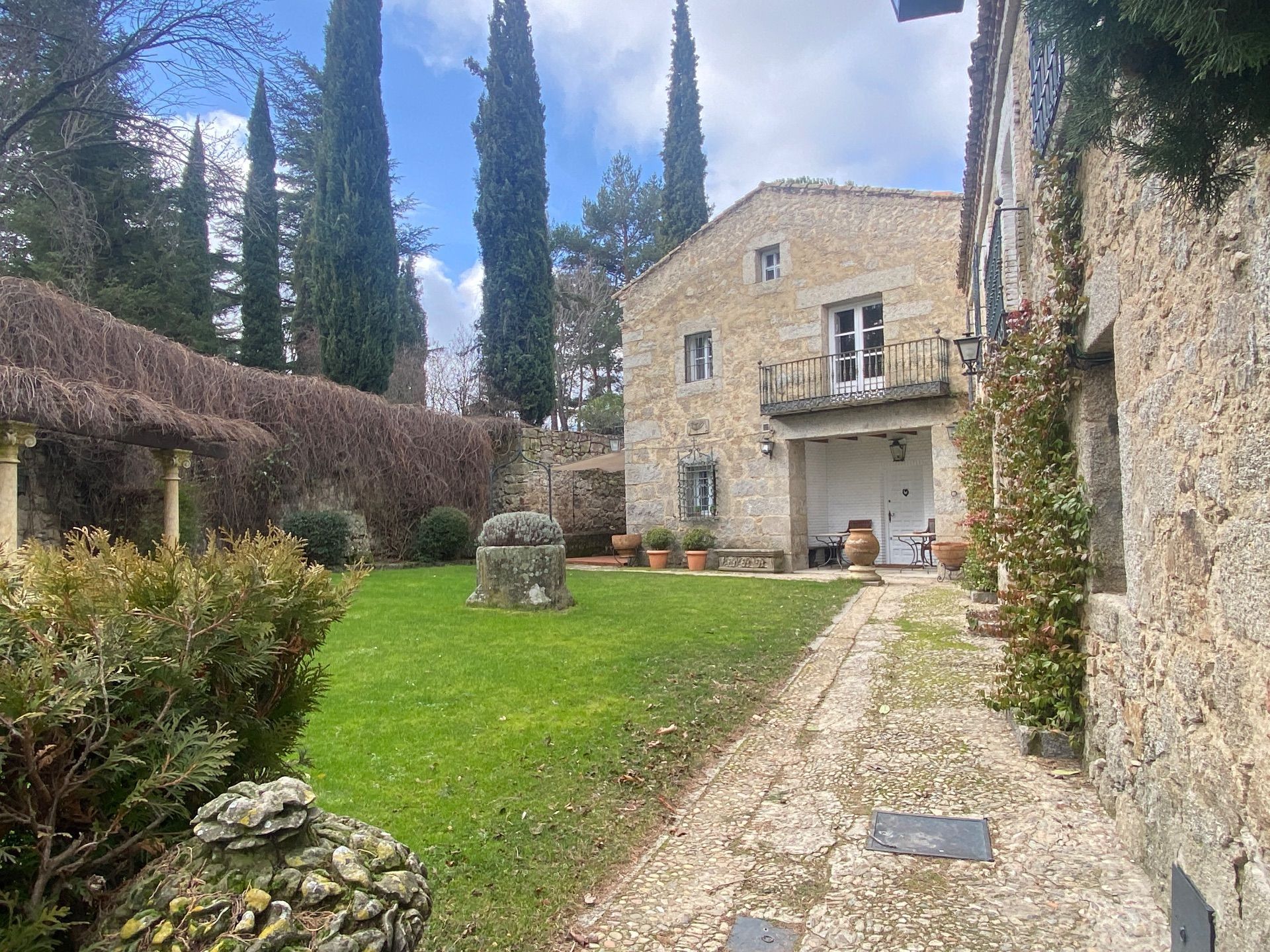 Jardí de Finca rústica en venda en El Escorial amb Jardí privat i Terrassa
