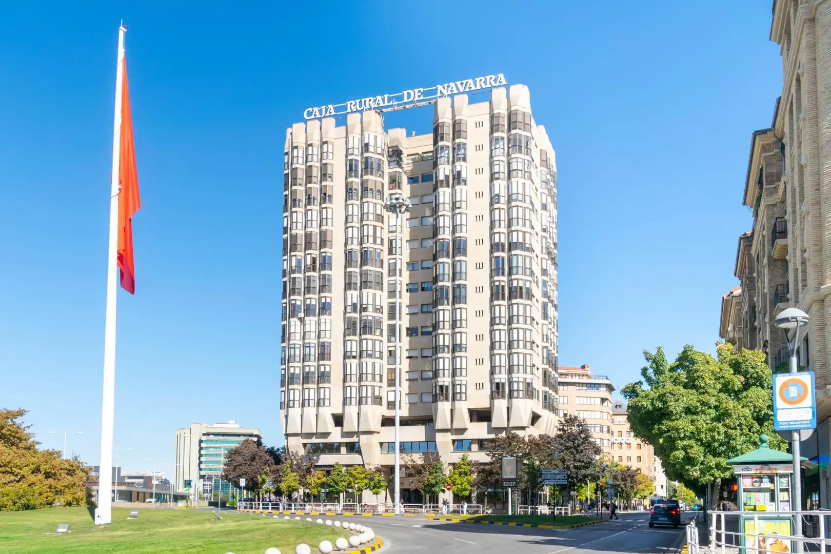 Exterior view of Flat for sale in 2º Ensanche