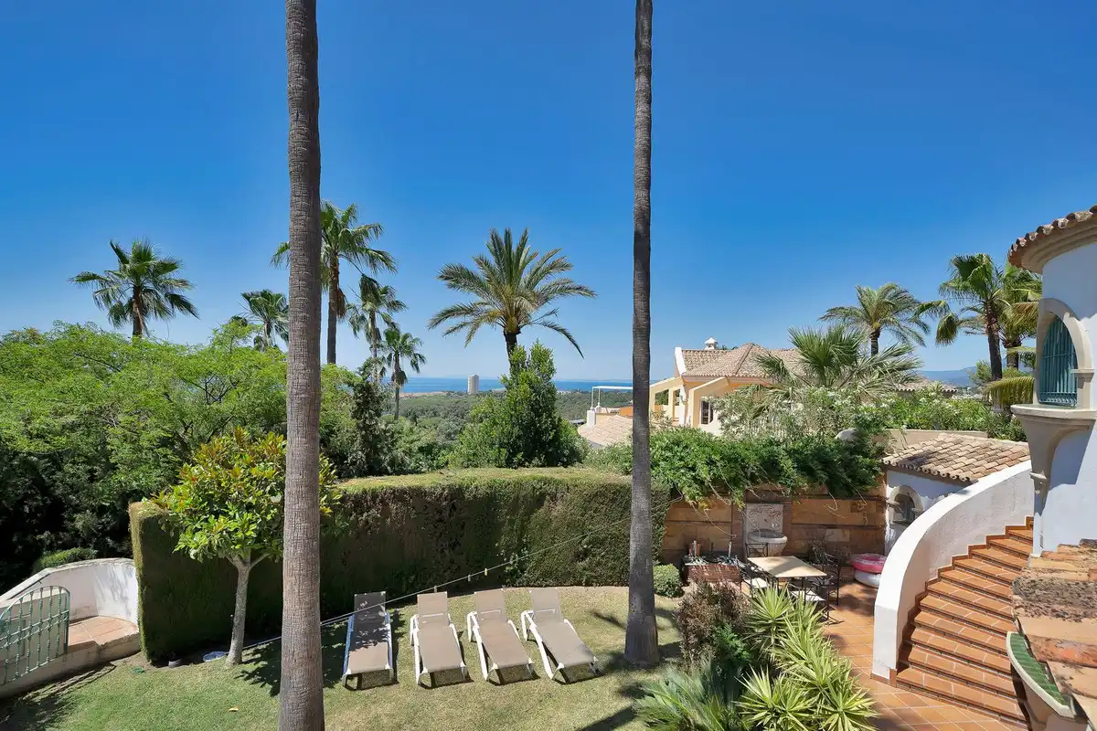 Jardín de Casa o chalet en venta en Marbella con Aire acondicionado, Calefacción y Jardín privado