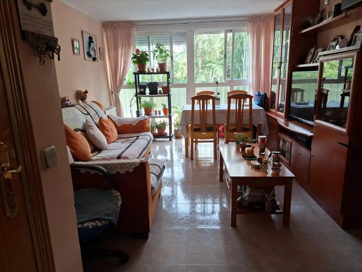Sala de estar de Apartamento para compartir en Madrid con Amueblado, Horno y Lavadora