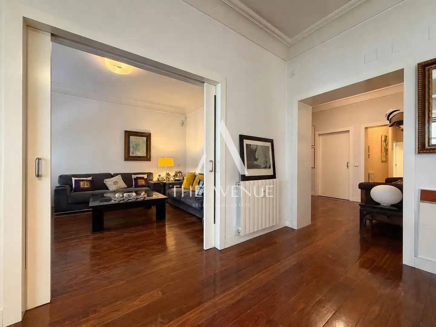 Sala de estar de Piso de alquiler en Madrid con Amueblado