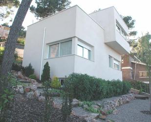 Exterior view of House or chalet to rent in Castelldefels  with Air Conditioner, Heating and Private garden