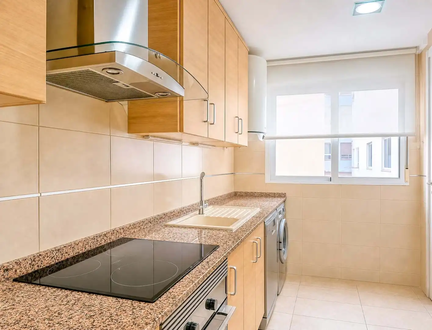 Kitchen of Flat for sale in Petrer  with Air Conditioner and Heating