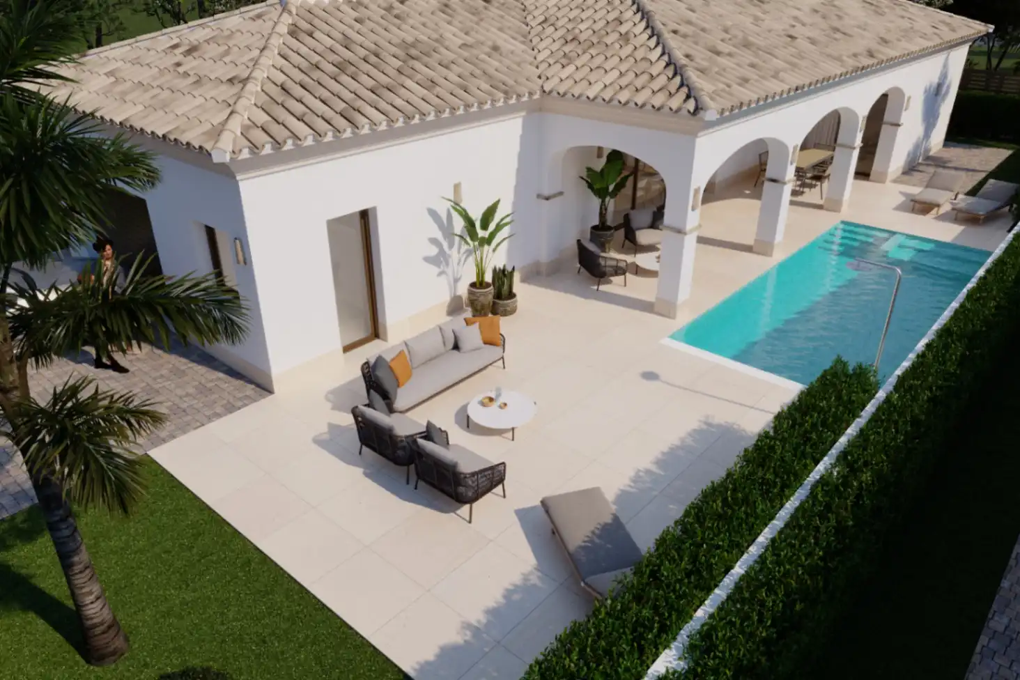 Villa mit Pool zum Verkauf in Lo Pagán, imagen 15