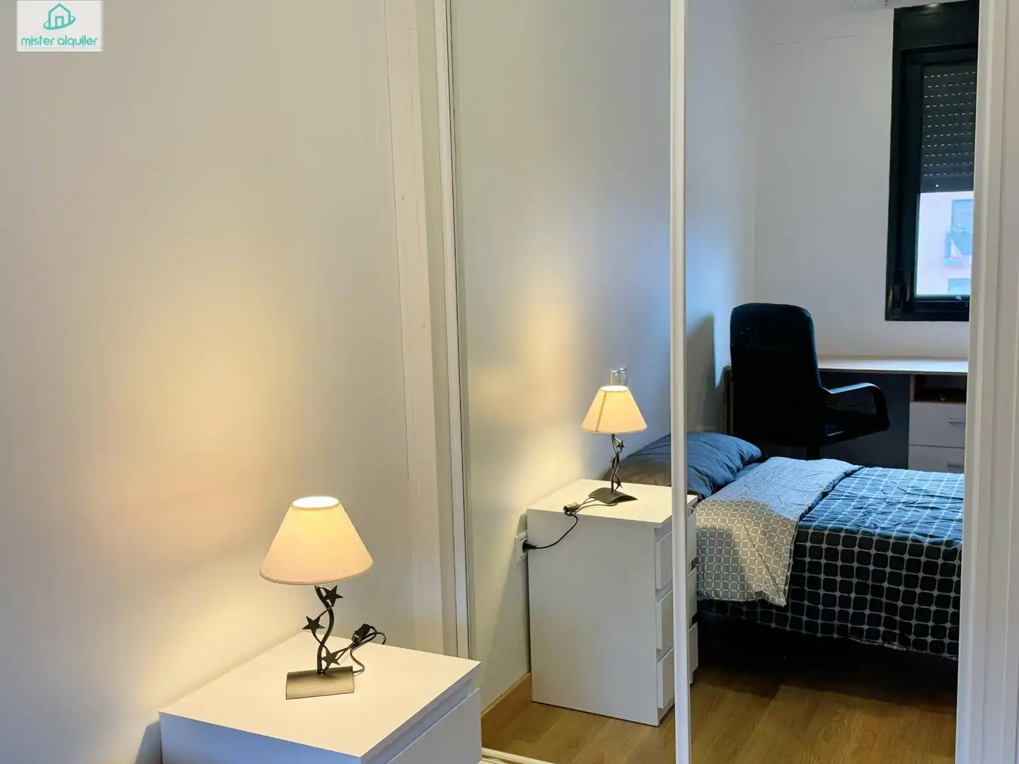 Bedroom of Apartments for rent in San Vicente del Raspeig / Sant Vicent del Raspeig  with Air Conditioner, Private garden and Terrace