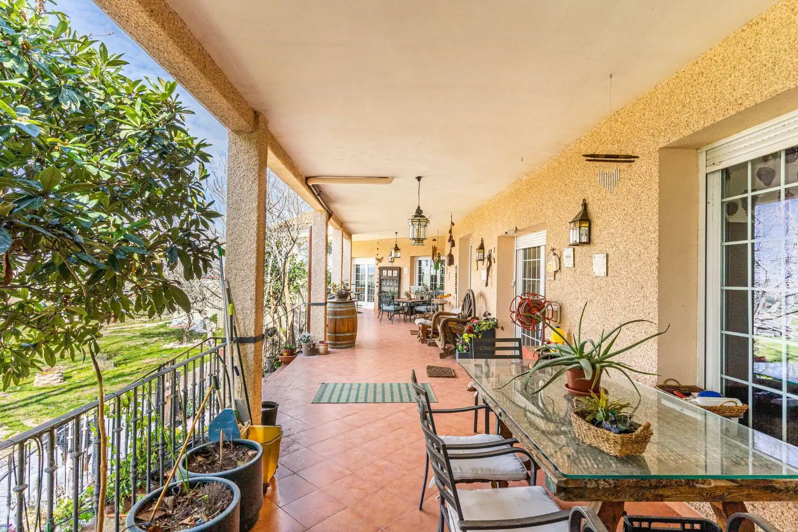 Terraza de Casa o chalet en venta en Fuente El Saz de Jarama con Aire acondicionado, Calefacción y Piscina