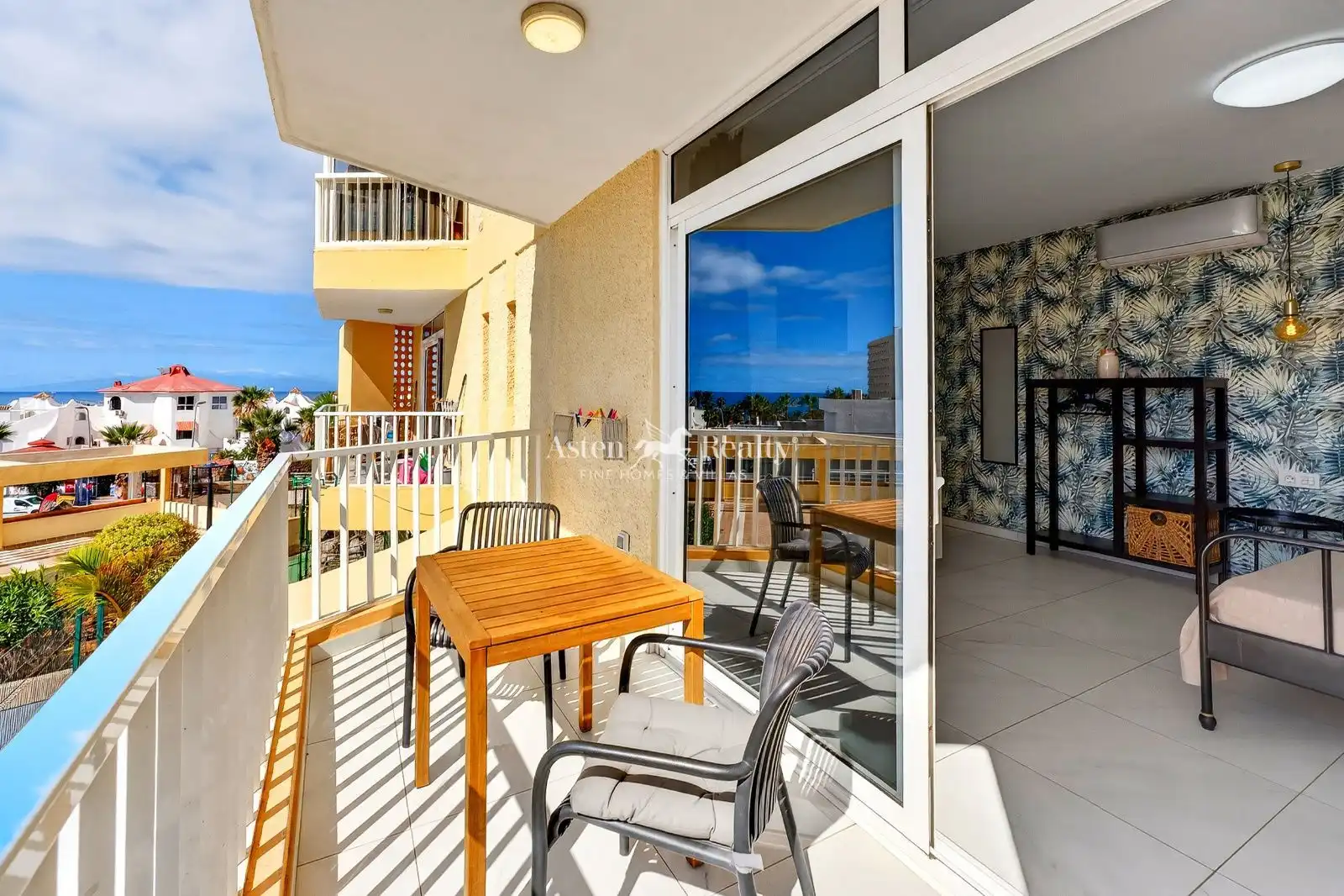 Balcony of Apartments for sale in Arona  with Air Conditioner, Heating and Terrace