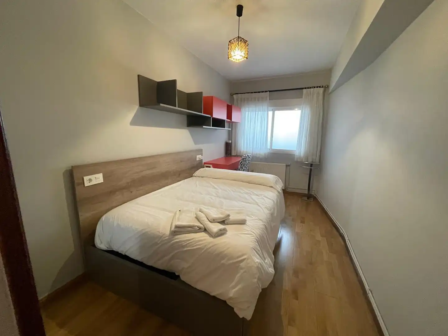 Bedroom of Flat for rent in Lugo  with Heating, Furnished and Oven