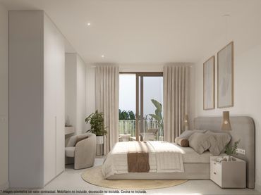 Rez-de-chaussée neuf avec balcon à vendre à Centro