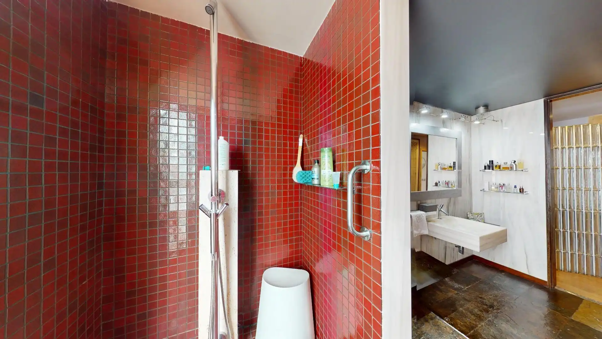 Baño de Ático en venta en  Palma de Mallorca con Aire acondicionado, Parquet y Terraza