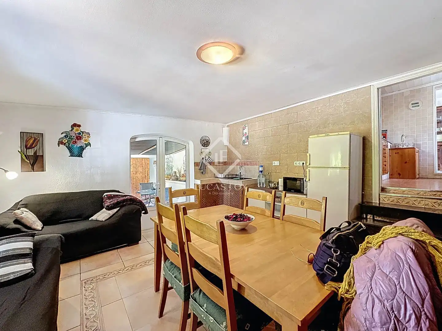 Sala d'estar de Finca rústica en venda en Maó - Mahón amb Aire condicionat, Calefacció i Jardí privat