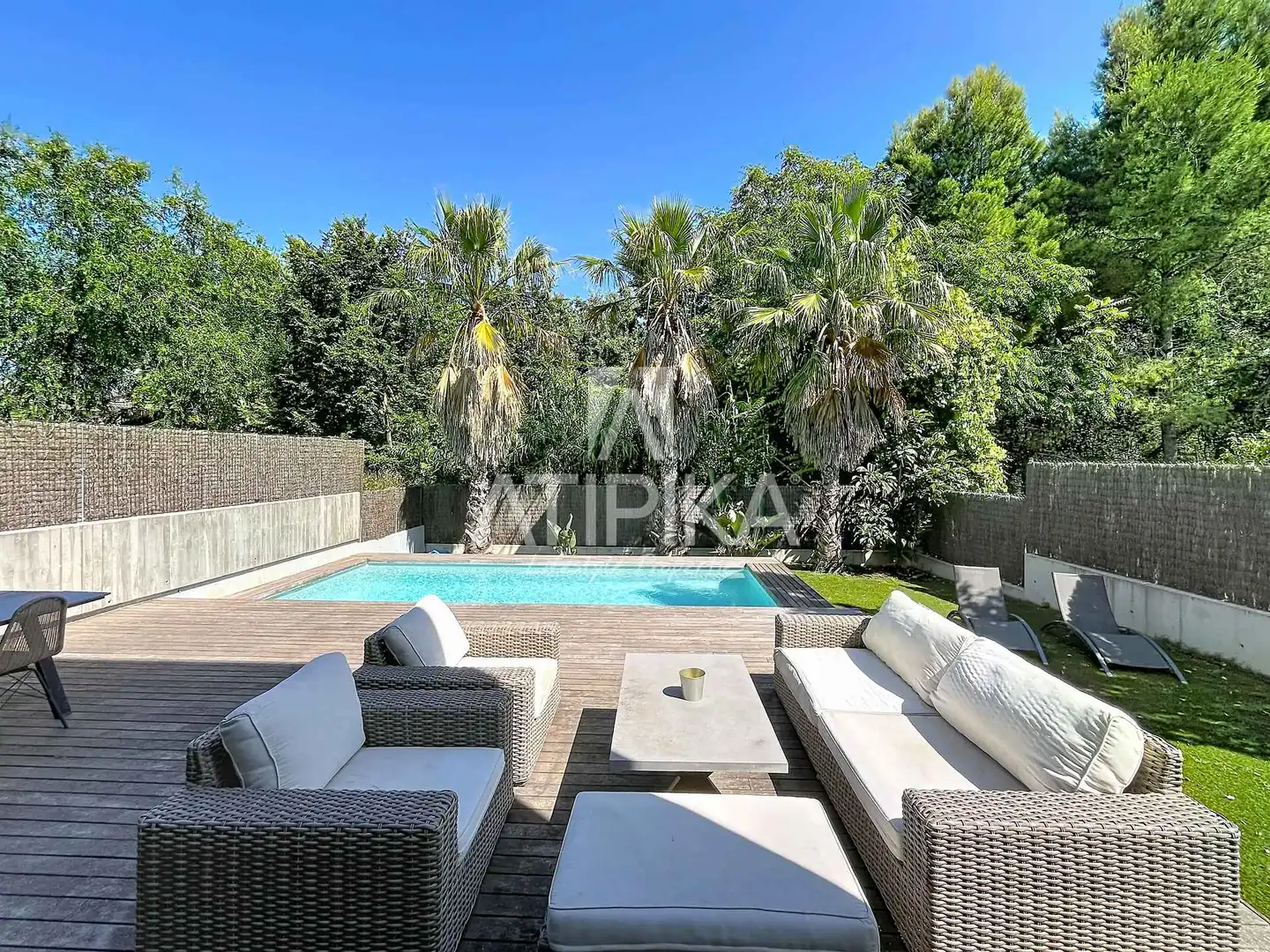 Terrassa de Casa o xalet en venda en Sant Cugat del Vallès amb Aire condicionat, Calefacció i Terrassa