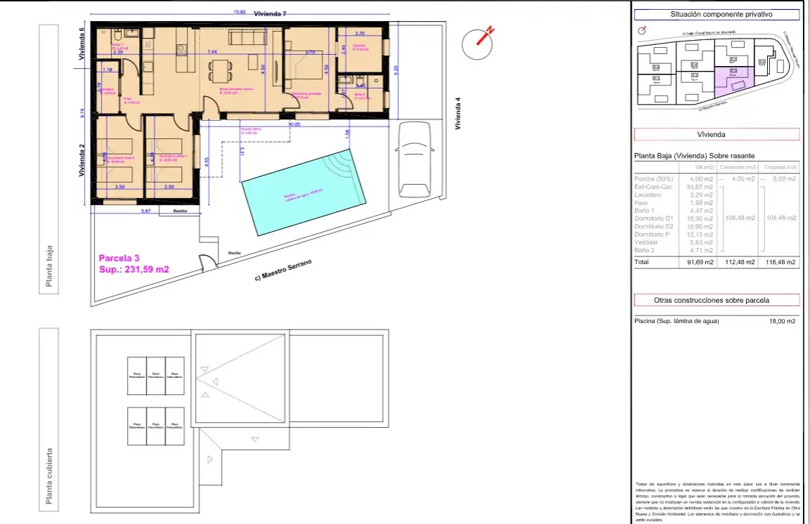 Villa mit Garten zum Verkauf in Daya Nueva, imagen 2