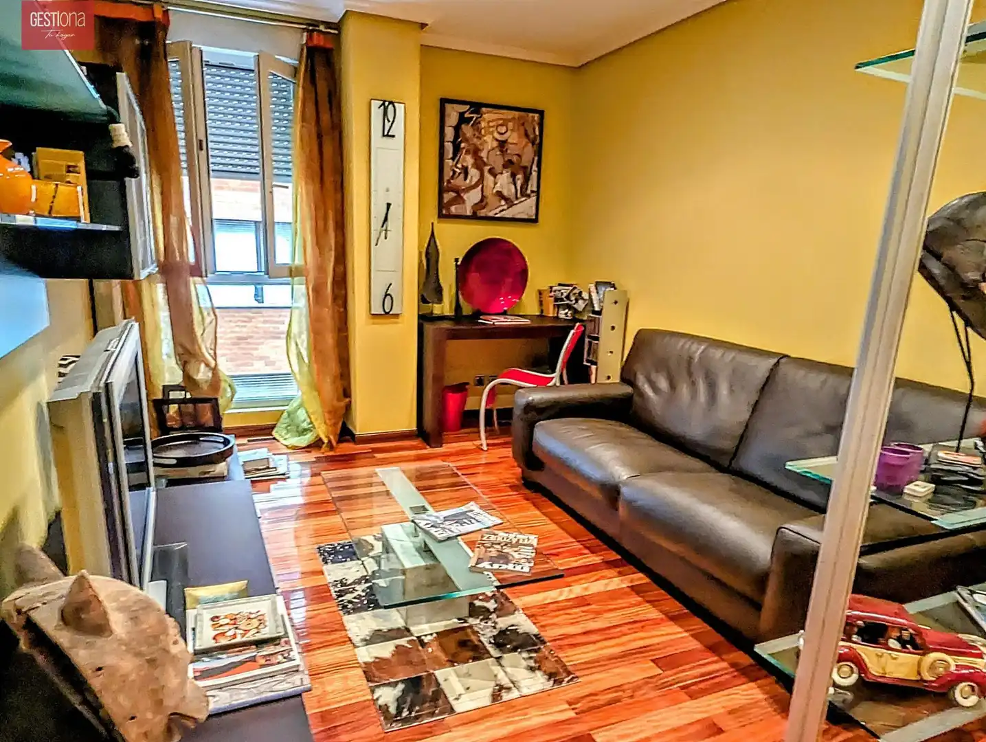 Living room of Flat for sale in Santander  with Heating