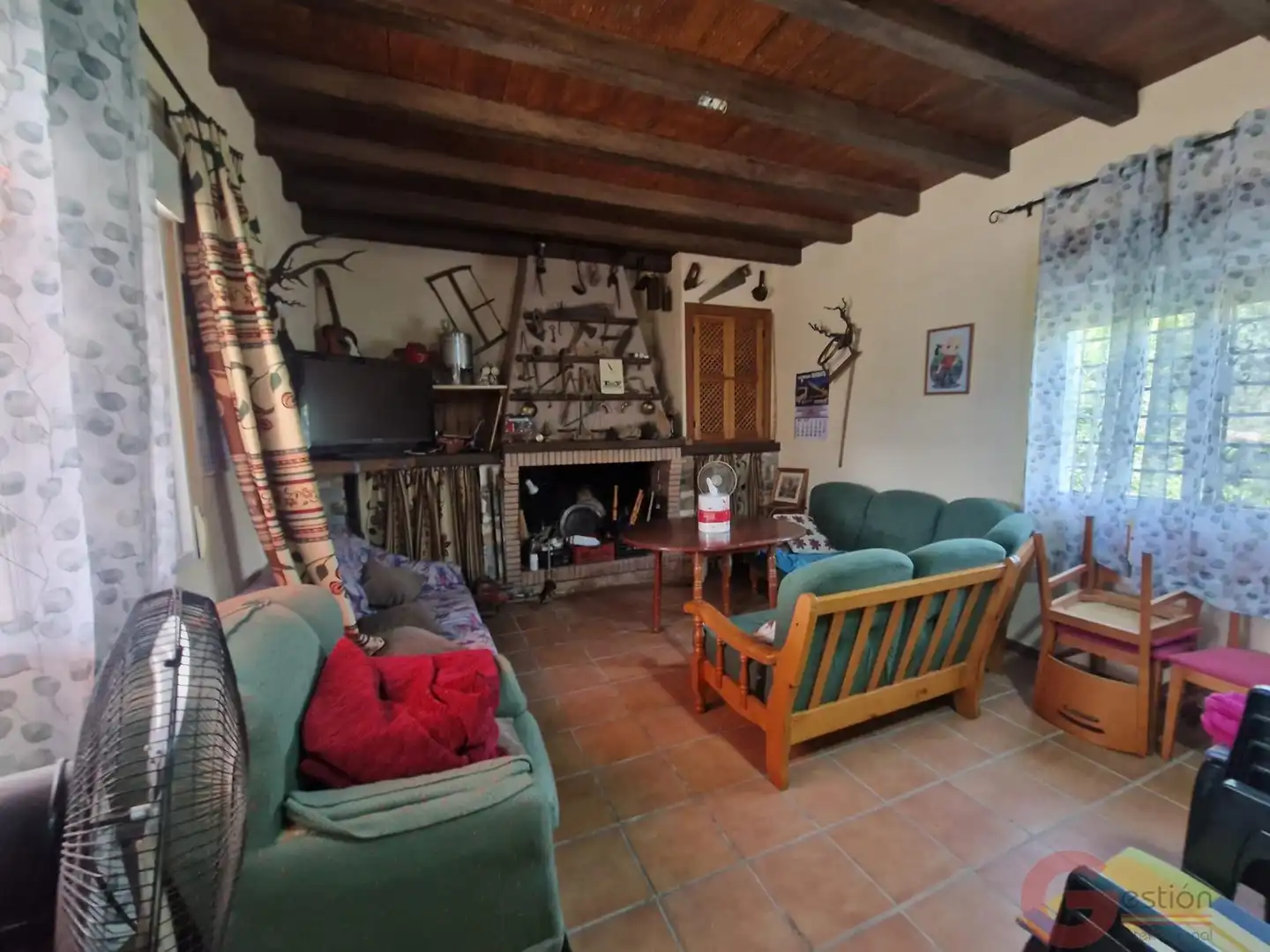 Wohnzimmer von Country house zum Verkauf in El Pinar mit Terrasse und Schwimmbad