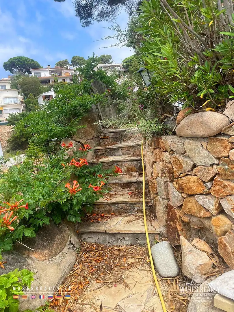 Jardín de Casa o chalet en venta en Lloret de Mar con Calefacción, Jardín privado y Piscina