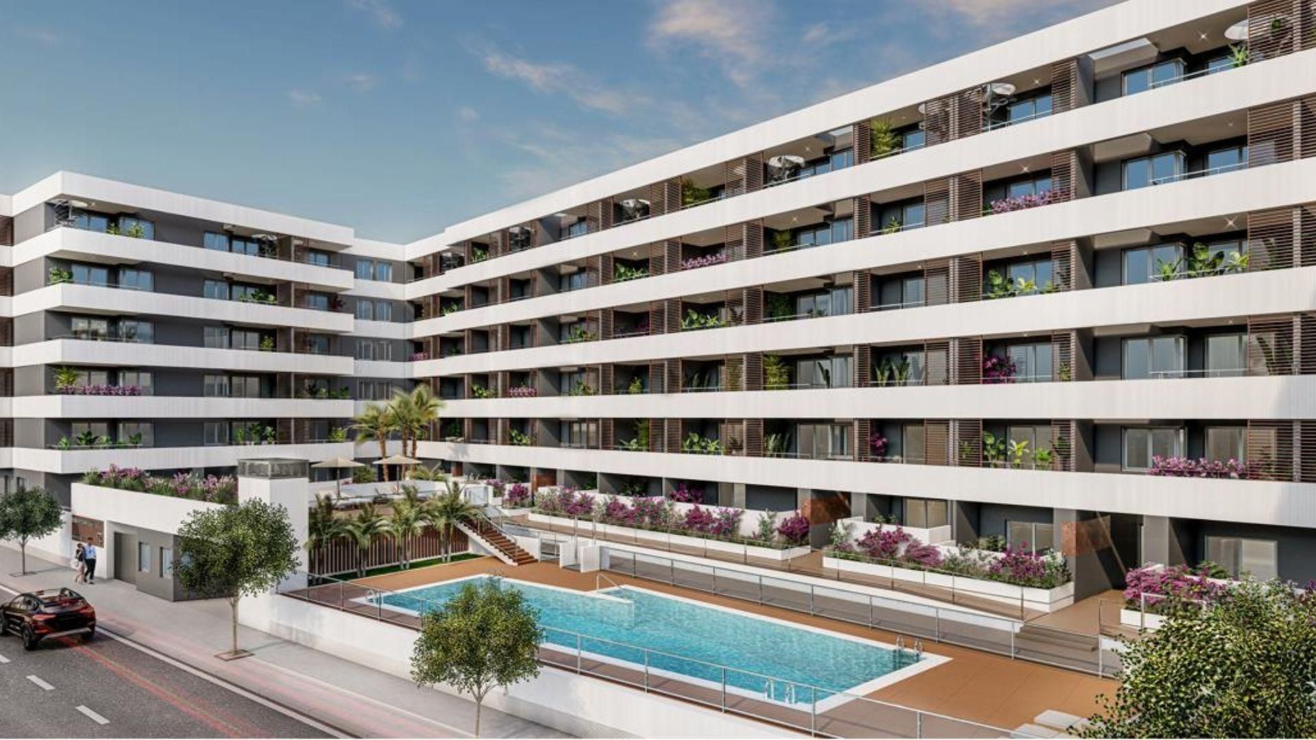 Piscina de Pis en venda en Águilas amb Aire condicionat, Calefacció i Jardí privat