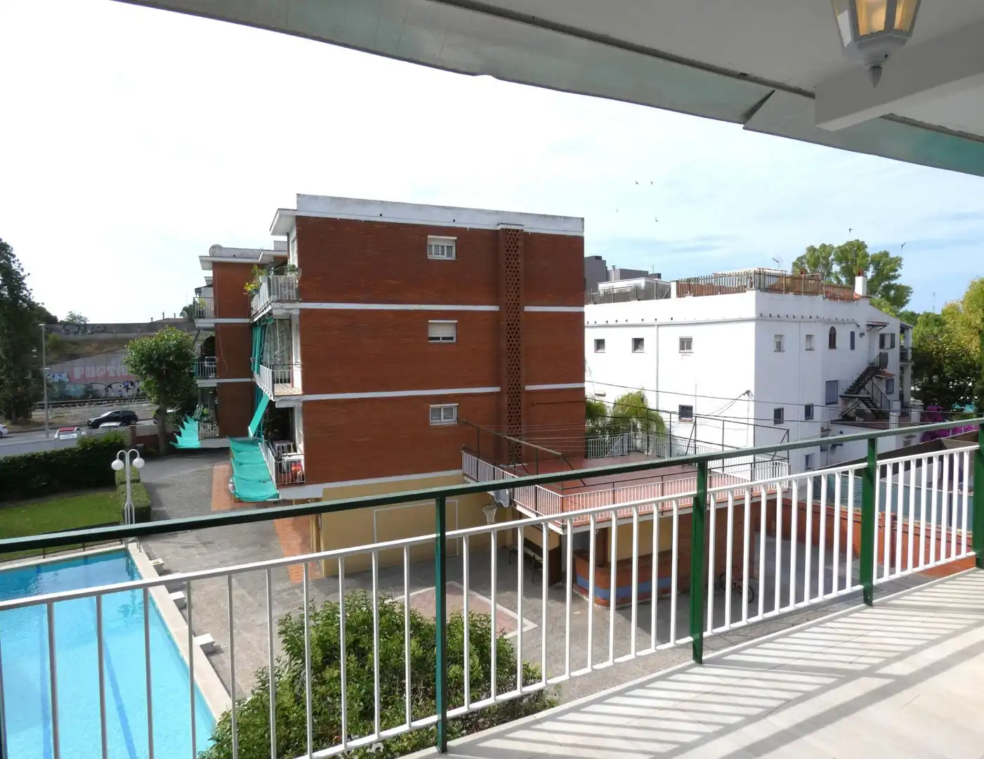 Exterior view of Flat for sale in Castelldefels  with Air Conditioner, Heating and Parquet flooring