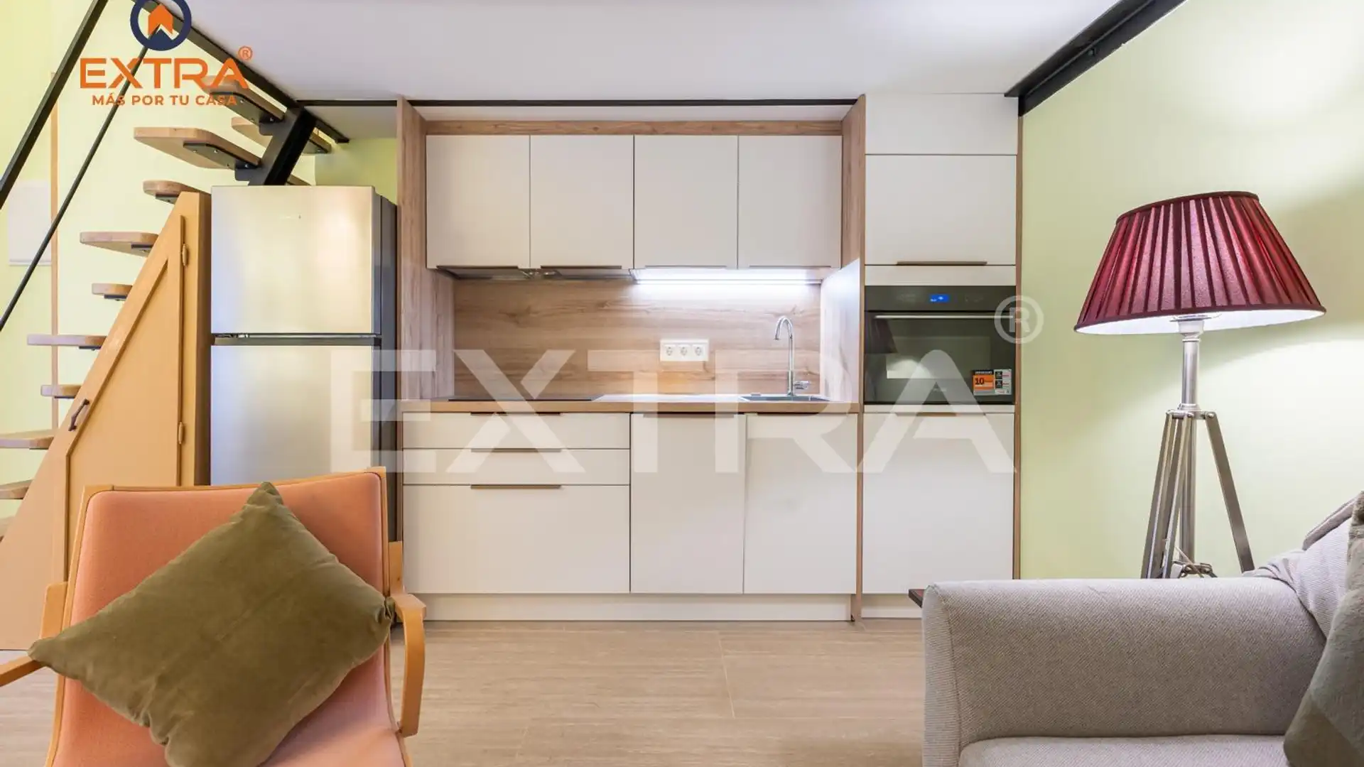 Cocina de Planta baja de alquiler en  Madrid Capital con Amueblado