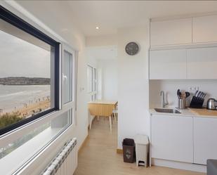 Kitchen of Flat for sale in Gijón   with Heating and Furnished