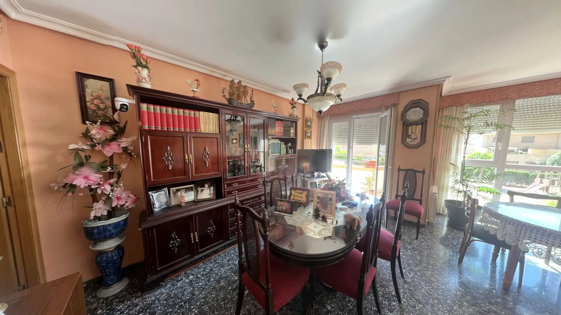 Dining room of Flat for sale in Utiel  with Heating, Furnished and Washing machine
