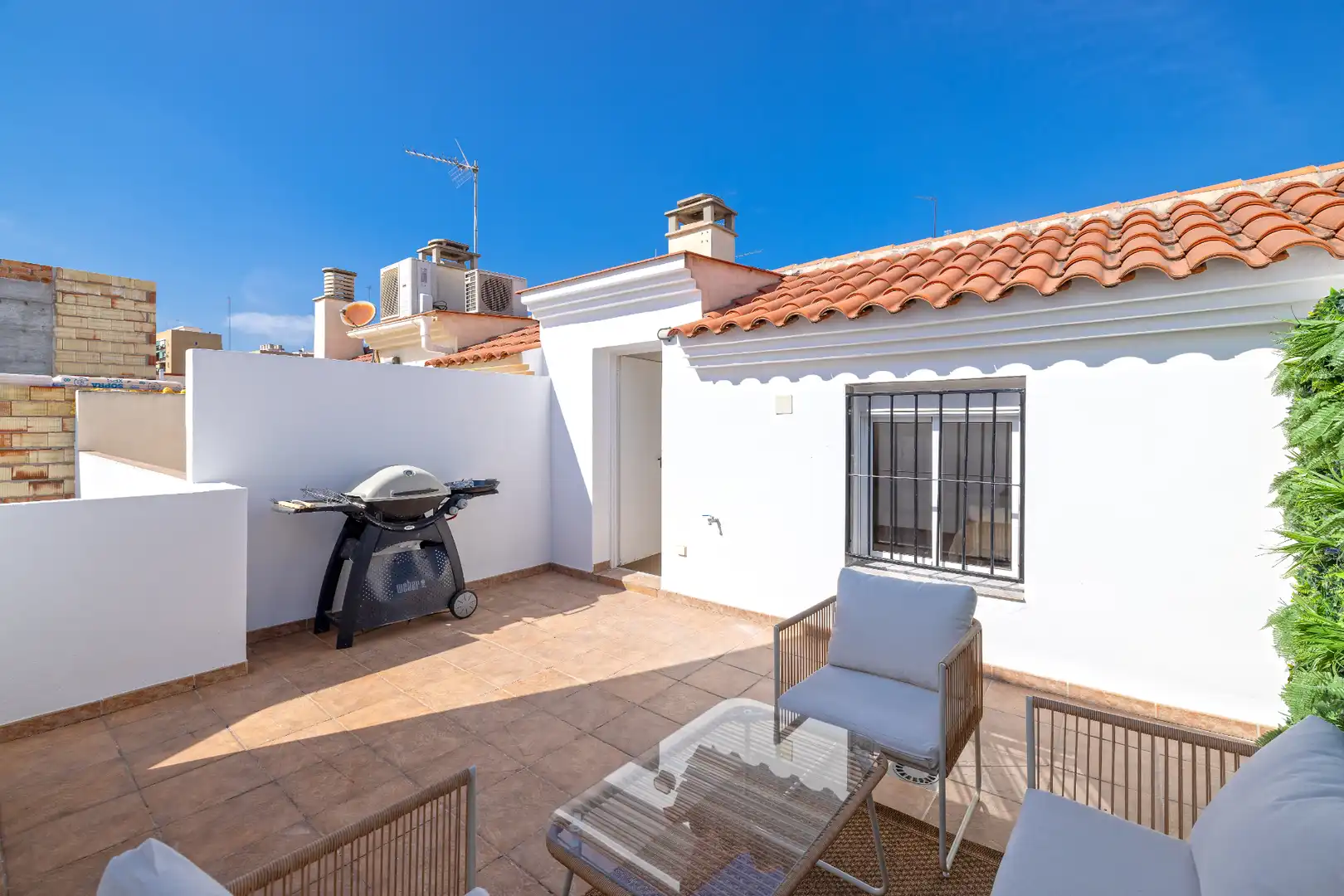Terrasse von Dachboden zum Verkauf in Málaga mit Klimaanlage, Heizung und Terrasse