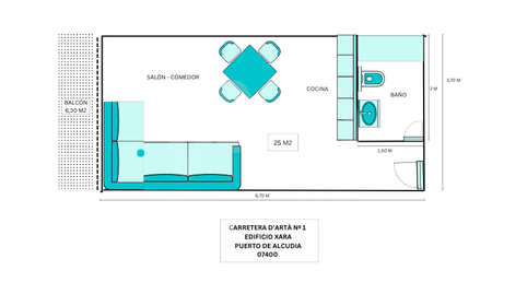 Foto 2 de Estudi en venda a Port d'Alcúdia - Platja d'Alcúdia, Alcúdia