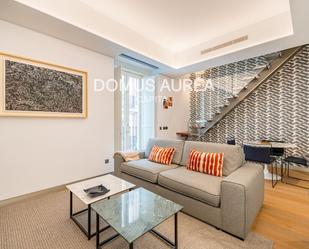 Living room of Duplex to rent in  Madrid Capital  with Heating and Terrace