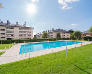 Swimming pool of Flat for sale in El Escorial  with Air Conditioner, Terrace and Furnished