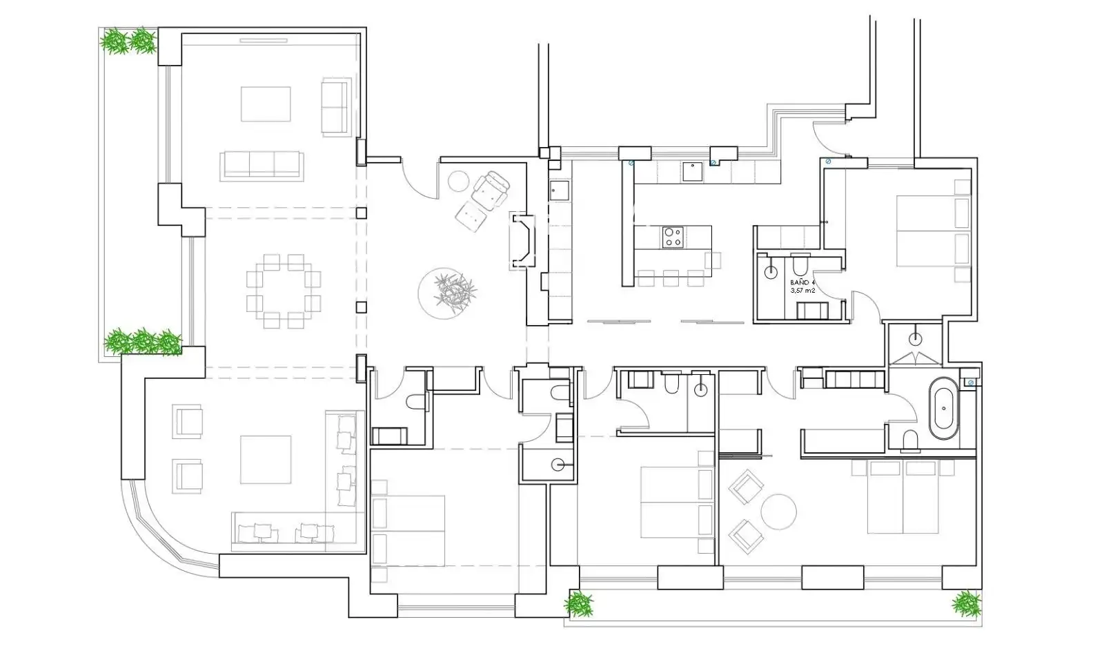 Wohnung mit Terrasse zum Verkauf in O´Donnell, imagen 59