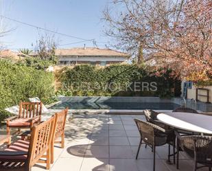 Terrace of House or chalet for sale in  Madrid Capital  with Air Conditioner and Swimming Pool