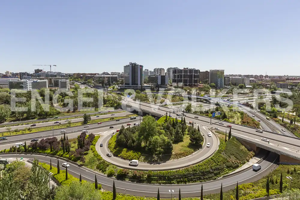 Vista exterior de Apartament de lloguer en Madrid amb Aire condicionat, Calefacció i Moblat