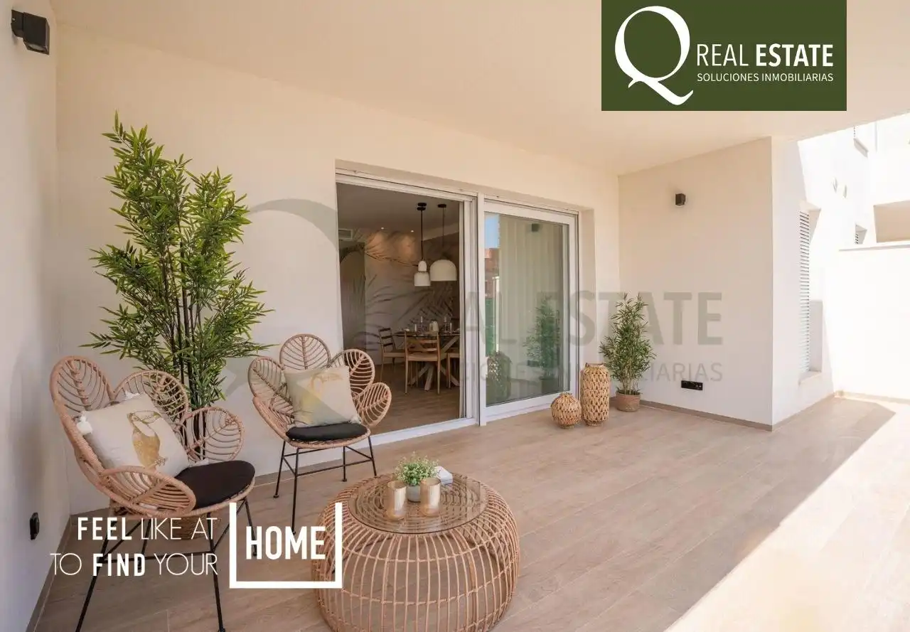 Terrace of Ground floor for sale in Algorfa  with Private garden, Terrace and Community pool