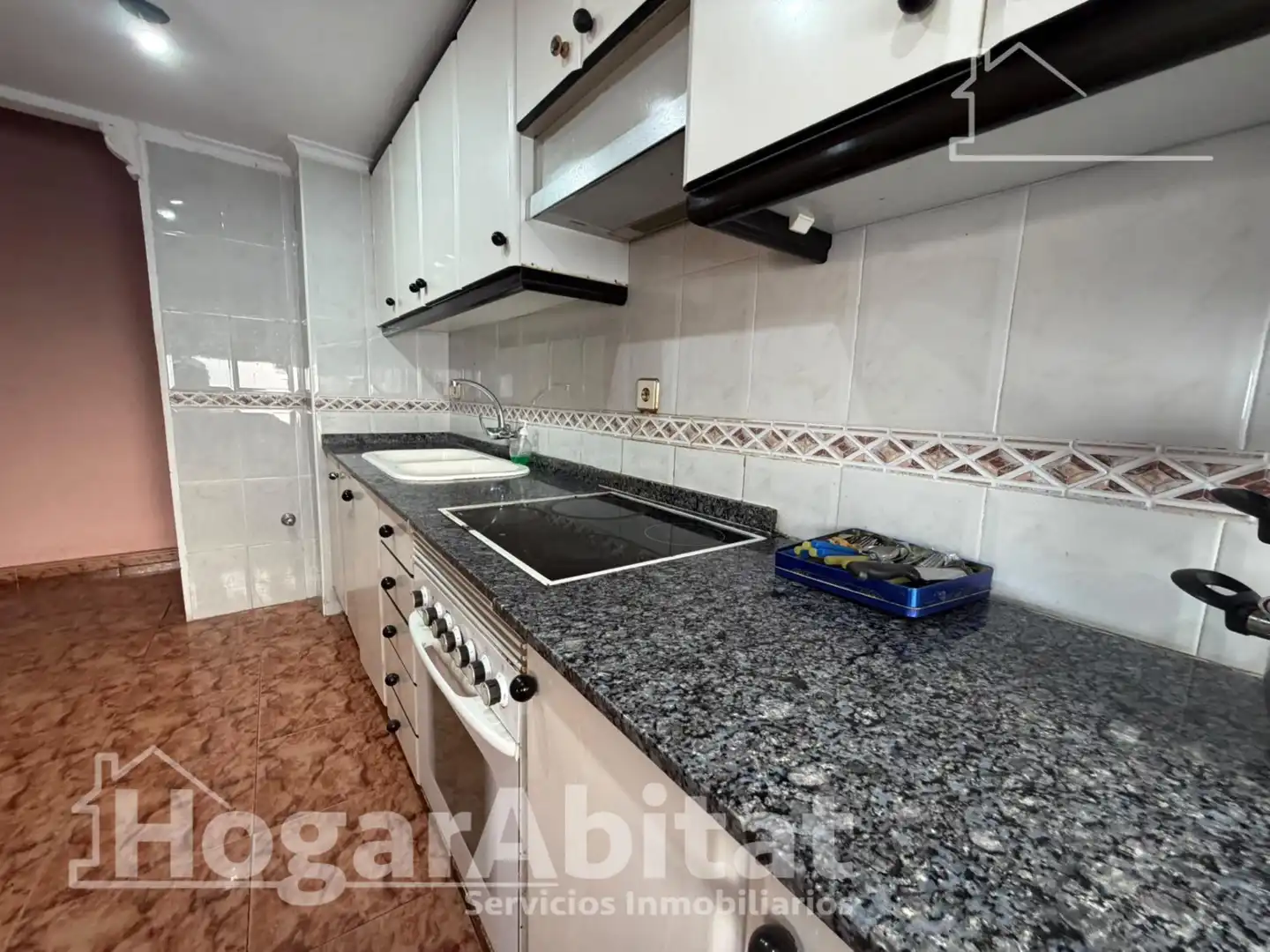Cocina de Ático en venta en Sagunto / Sagunt con Aire acondicionado, Terraza y Alarma
