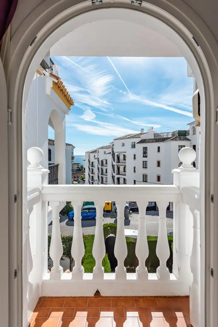 Vista exterior de Apartament en venda en Mijas amb Aire condicionat, Calefacció i Terrassa